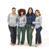 Wide Leg Lounge Pants - Evergreen - Senita Athletics